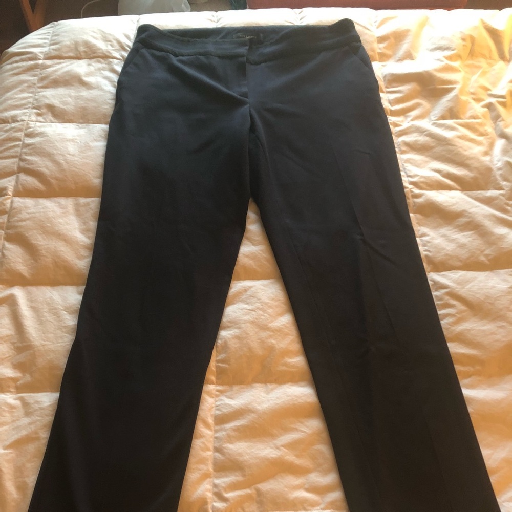 Ann Taylor dark navy pants great for Fall